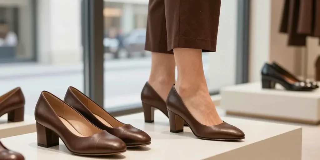 Zapatos marrones chocolate mujer: por qué el color del año 2025 necesita una estrategia de combinación diferente a otros marrones